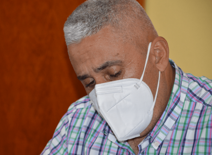 Francisco Galván, en el Pleno de su despedida / TA